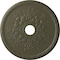 Ekena Millwork Grape Ceiling Medallion (Fits Canopies up to 3 5/8"), 22 5/8"OD x 3 5/8"ID x 5/8"P, Witch Hazel CM22GRWHF - alternate 1